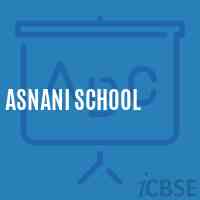 Asnani School Logo