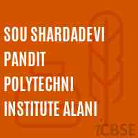 Sou Shardadevi Pandit Polytechni Institute Alani Logo