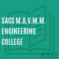 Sacs M.A.V.M.M. Engineering College Logo