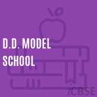 D.D. Model School Logo