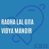 Radha Lal Gita Vidya Mandir School Logo