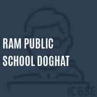 Ram Public School Doghat Logo