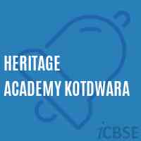 Heritage Academy Kotdwara School Logo