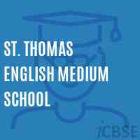 St. Thomas English Medium School Logo