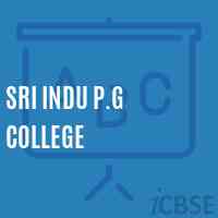 Sri Indu P.G College Logo
