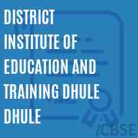 District Institute of Education and Training Dhule Dhule Logo