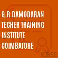 G.R.Damodaran Techer Training Institute Coimbatore Logo