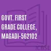 Govt. First Grade College, Magadi-562102 Logo