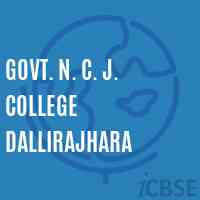 Govt. N. C. J. College Dallirajhara Logo