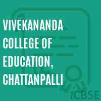 Vivekananda College of Education, Chattanpalli Logo