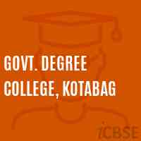 Govt. Degree College, Kotabag Logo