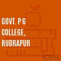 Govt. P G College, Rudrapur Logo