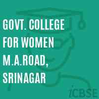 Govt. College for Women M.A.Road, Srinagar Logo