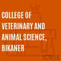 College of Veterinary and Animal Science, Bikaner Logo