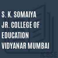 S. K. Somaiya Jr. College of Education Vidyanar Mumbai Logo