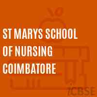 St Marys School of Nursing Coimbatore Logo