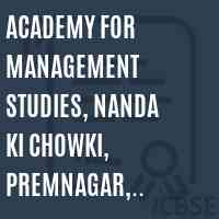 Academy for management Studies, Nanda Ki Chowki, Premnagar, Dehradun College Logo
