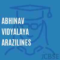 Abhinav Vidyalaya Arazilines School Logo