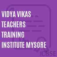 Vidya Vikas Teachers Training Institute Mysore Logo