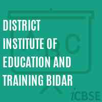 District Institute of Education and Training Bidar Logo