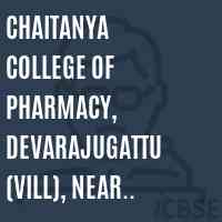 Chaitanya College of Pharmacy, Devarajugattu (Vill), Near Markapur Town, PIN- 523316 (CC-8C) Logo