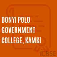 Donyi Polo Government College, Kamki Logo