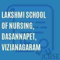 Lakshmi School of Nursing, Dasannapet, Vizianagaram Logo