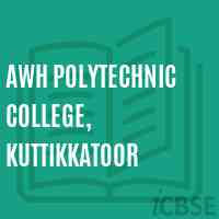 Awh Polytechnic College, Kuttikkatoor Logo