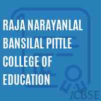 Raja Narayanlal Bansilal Pittle College of Education Logo