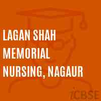 Lagan Shah Memorial Nursing, Nagaur College Logo
