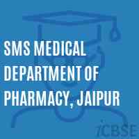 Sms Medical Department of Pharmacy, Jaipur College Logo