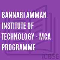 Bannari Amman Institute of Technology - Mca Programme Logo