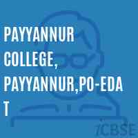 Payyannur College, Payyannur,PO-Edat Logo