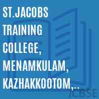ST.Jacobs Training College, Menamkulam, Kazhakkootom, Thiruvananthapuram Logo