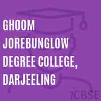 Ghoom Jorebunglow Degree College, Darjeeling Logo
