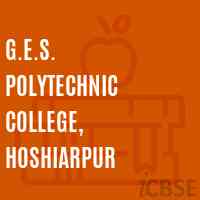G.E.S. Polytechnic College, Hoshiarpur Logo