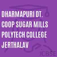 Dharmapuri Dt. Coop Sugar Mills Polytech College Jerthalav Logo
