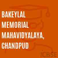 Bakeylal Memorial Mahavidyalaya, Chandpud College Logo
