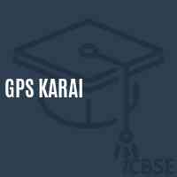 Gps Karai Primary School Logo