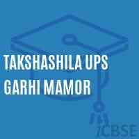 Takshashila Ups Garhi Mamor Middle School Logo