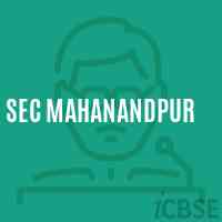 Sec Mahanandpur Secondary School Logo