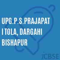 Upg.P.S.Prajapati Tola, Dargahi Bishapur Primary School Logo