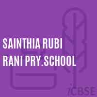 Sainthia Rubi Rani Pry.School Logo