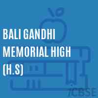 Bali Gandhi Memorial High (H.S) High School Logo