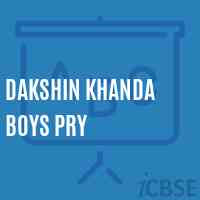 Dakshin Khanda Boys Pry Primary School Logo