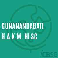 Gunanandabati H.A.K.M. Hi Sc High School Logo