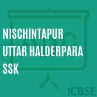 Nischintapur Uttar Halderpara Ssk Primary School Logo