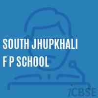 South Jhupkhali F P School Logo