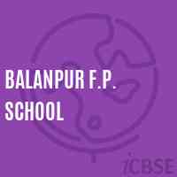Balanpur F.P. School Logo