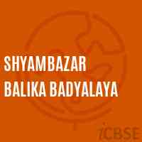 Shyambazar Balika Badyalaya Primary School Logo